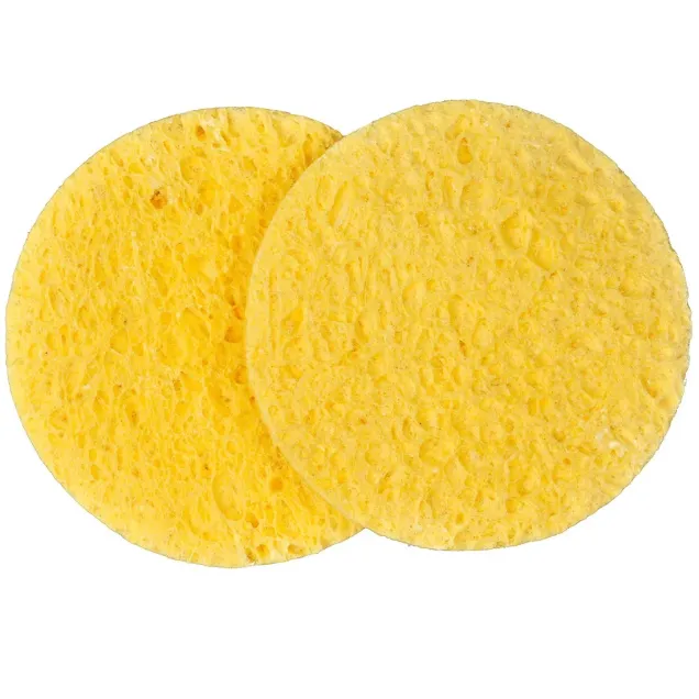 2 Spugnette Viso in Cellulosa