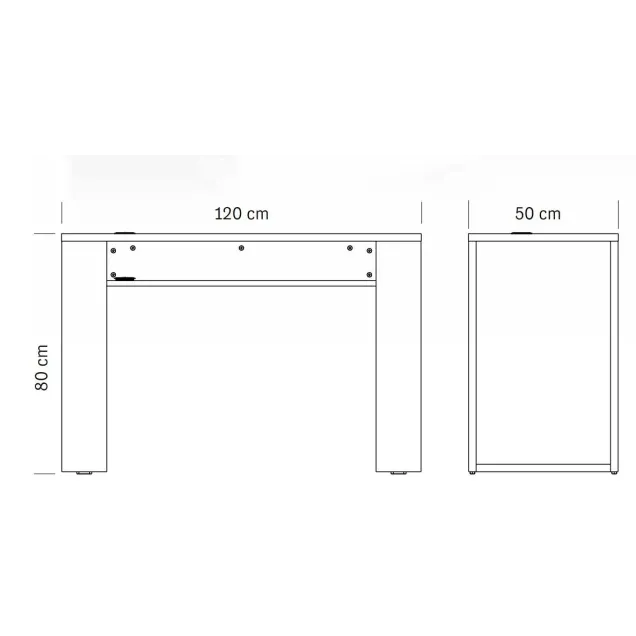 tavolo manicure misure