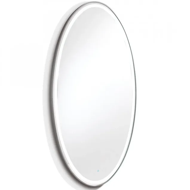 specchio ovale parrucchiere