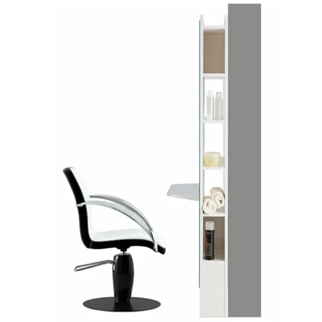 Specchio per Parrucchiere con Vani Laterali Ceriotti