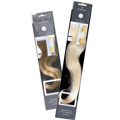 Balmain Extension Biadesive Capelli Veri 2 Fasce Lunghezza 25 cm