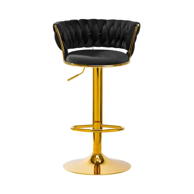 Sgabelli Alti Eleganti da Design Moderno con Base Oro NEW