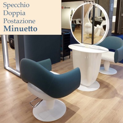 Specchi Doppia Postazione Hair