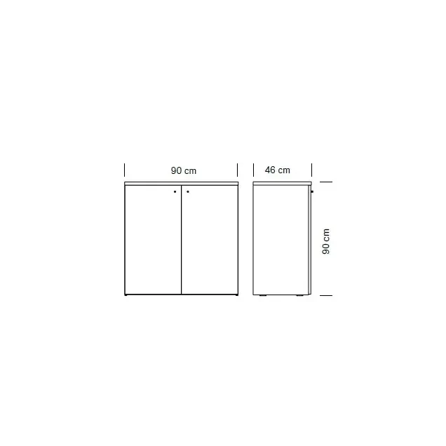 Mobile di Servizio per Salone Parrucchiere dimensioni