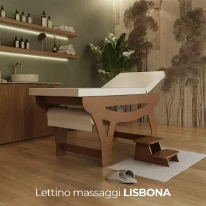 Lettino in Legno Cabina Centro Estetico 2