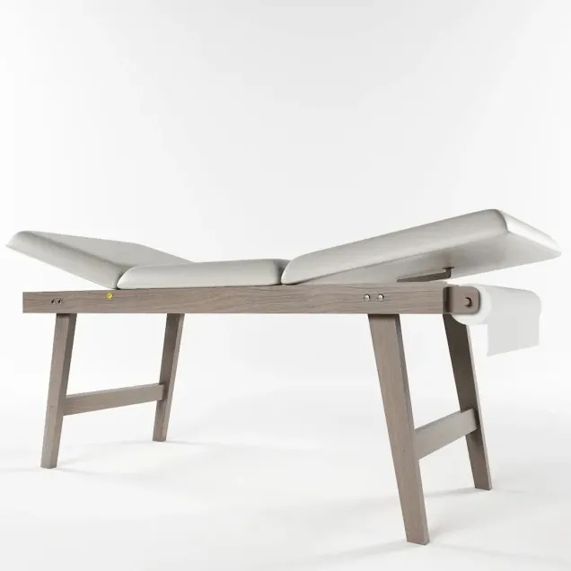 Lettino Medico Professionale in Legno 2 Snodi | MADE IN ITALY