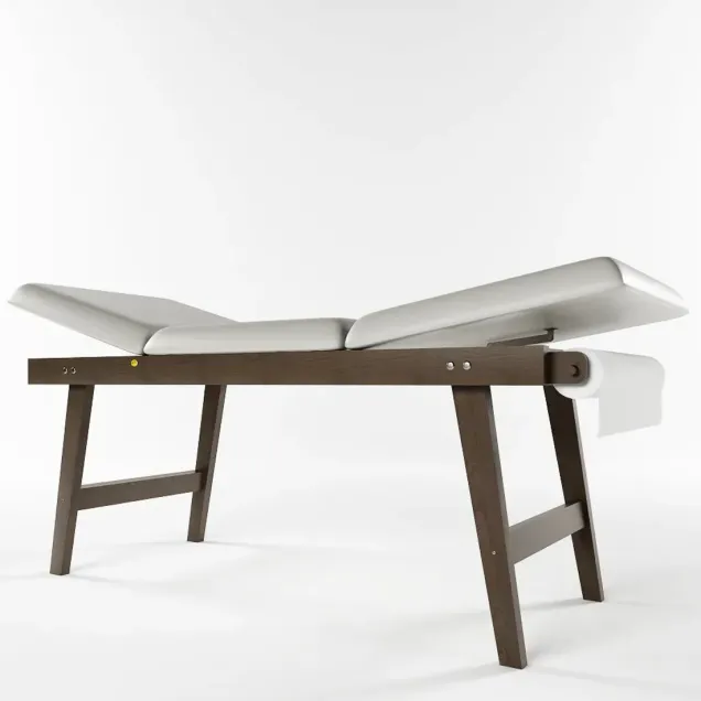 Lettino Medico Professionale in Legno 2 Snodi | MADE IN ITALY