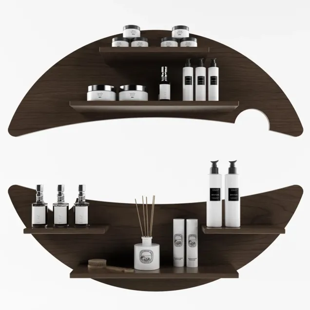 Espositore Centro Estetico per Prodotti in Legno - Made in Italy