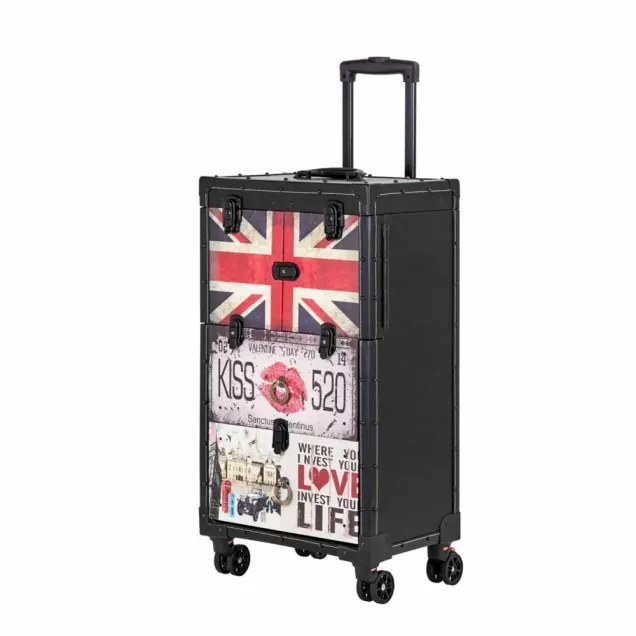 Trolley Barber Shop Professionale con vani Porta Oggertti | NEW