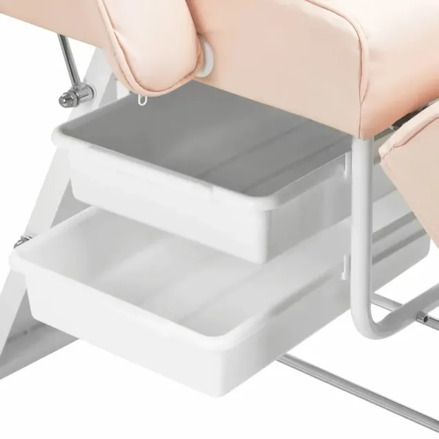 lettino massaggi con cassetti