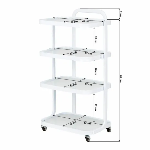 carrello estetista misure