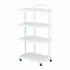 carrello estetista 4 ripiani