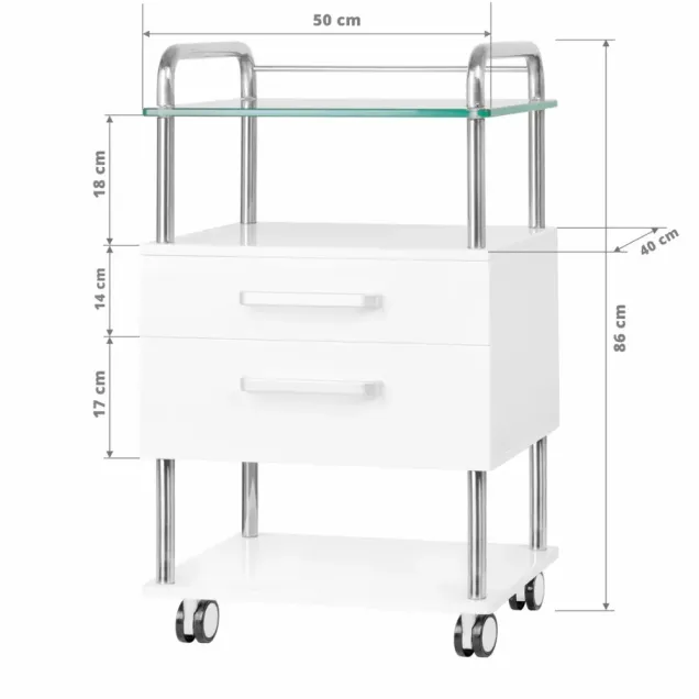 carrelli estetista professionale