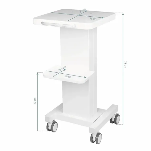 Carrello per elettromedicali