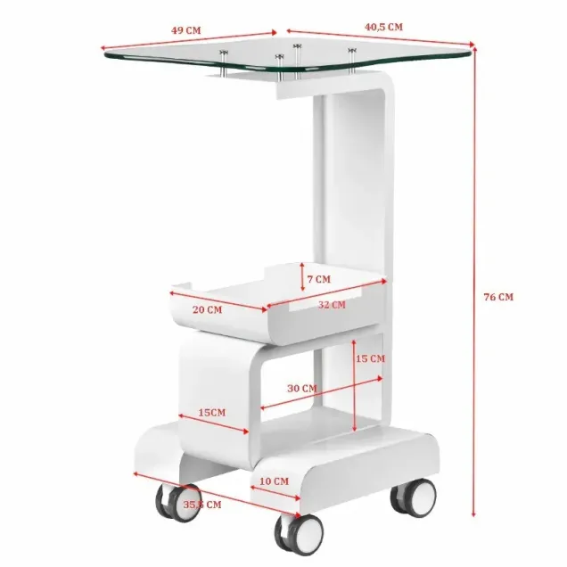 Carrello per attrezzature medicali