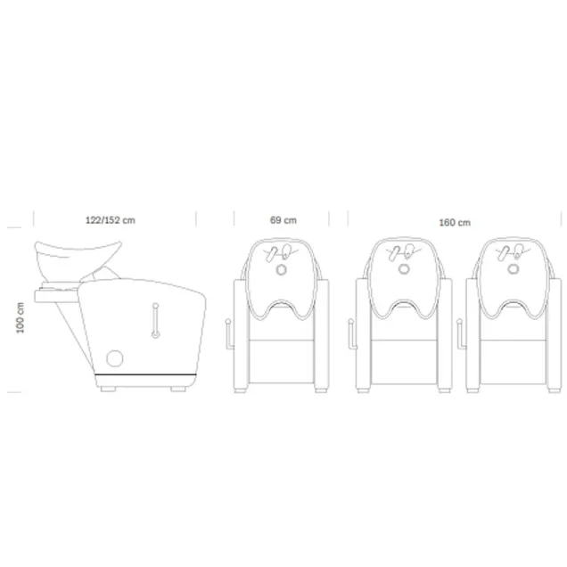 lavatesta per parrucchieri