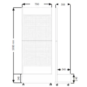 Espositore Prodotti a Parete 2