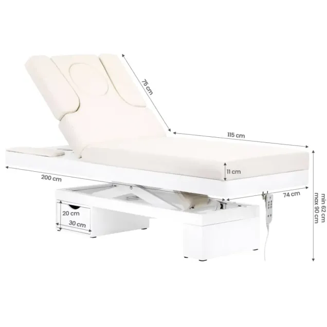 lettino per massaggi elettrico