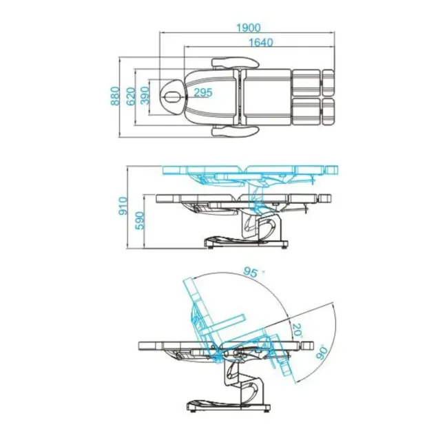 Poltrona Elettrica Pedicure a 3 Motori | OFFERTA ESTETISTA