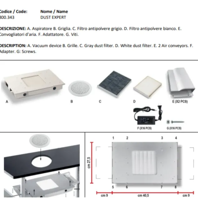 aspiratore unghie professionale