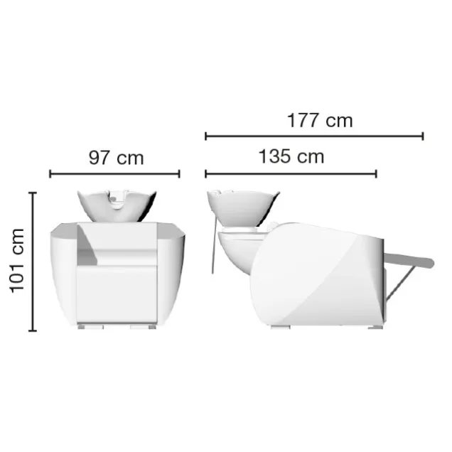 Lavatesta Parrucchiere Ceriotti Prisma Relax | CERIOTTI