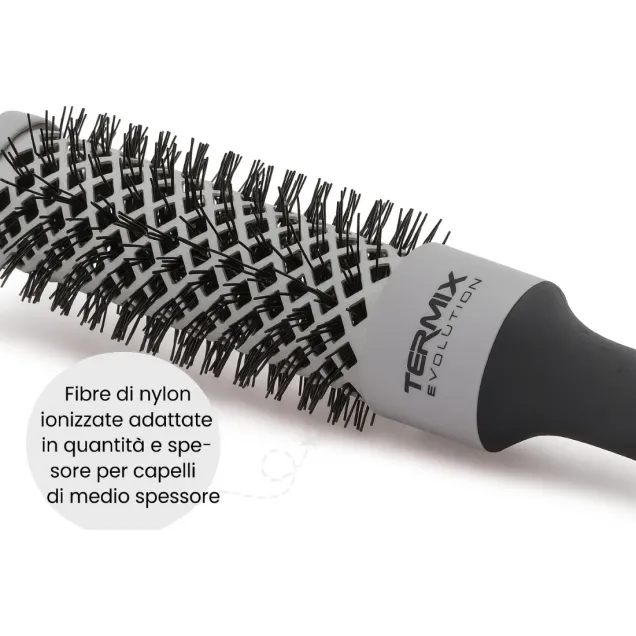 SPAZZOLA TERMIX EVOLUTION BASIC NYLON IONIZZATA 12