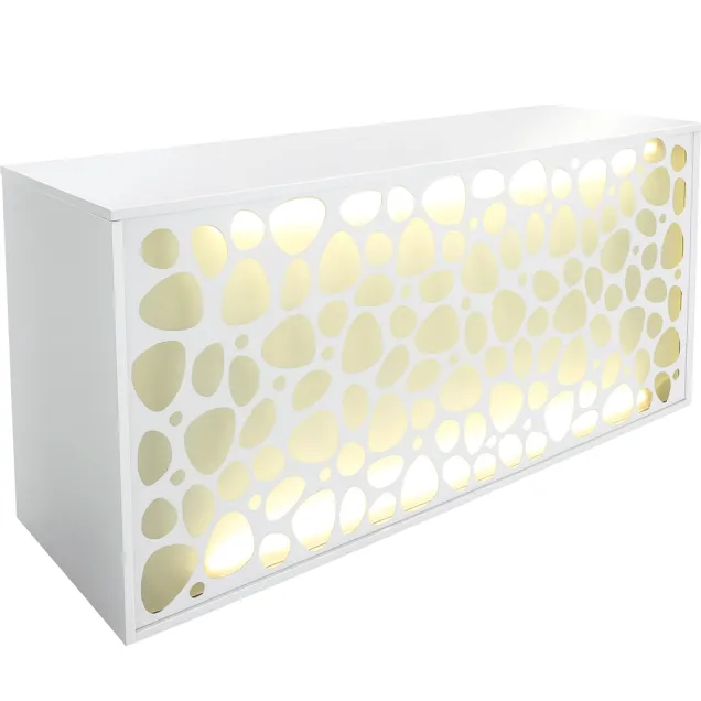 Bancone Reception con Illuminazione