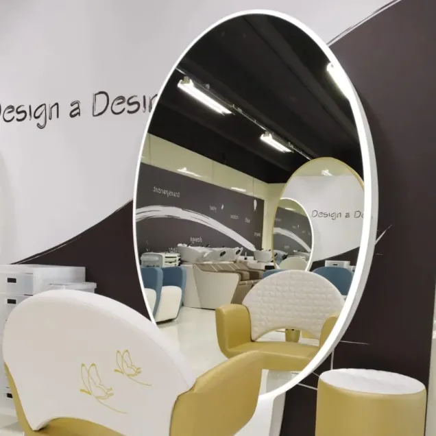 Specchio Parrucchiere Ovale da Sogno - Per il Tuo Salone Hair