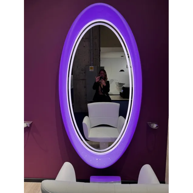 Specchi ovali Led