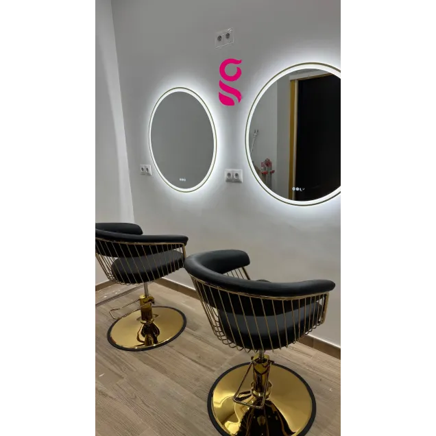 Poltrona Parrucchieri Nera e Oro | TOP SELLER