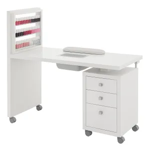 Tavolo Manicure con Espositore Smalti