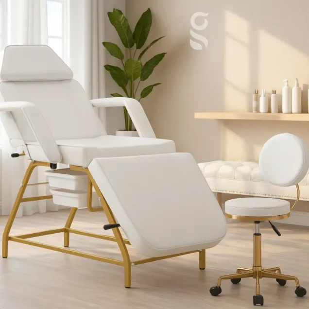 Lettino Estetista con Sedia