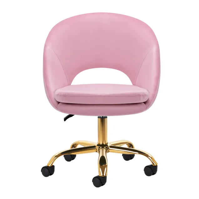 Sedia in Velluto Rosa Professionale