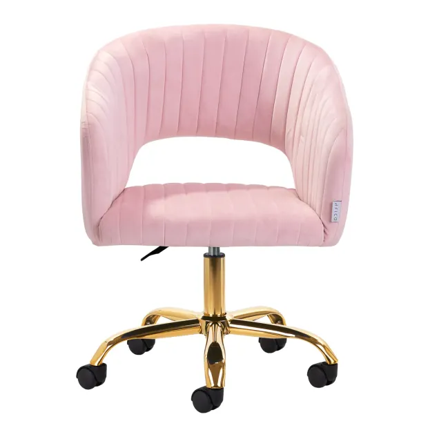 Sedia in Velluto rosa