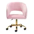 Sedia in Velluto rosa