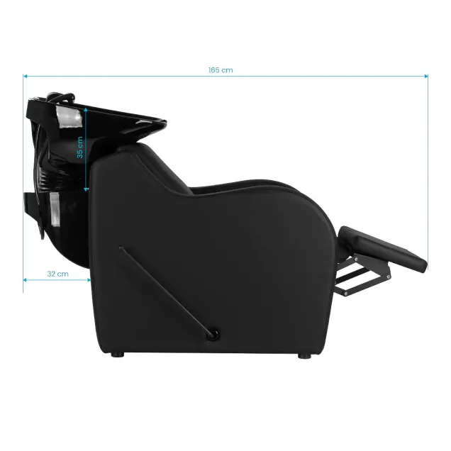 Lavatesta Parrucchiere con Alzagambe Manuale | -40% Offerta Online