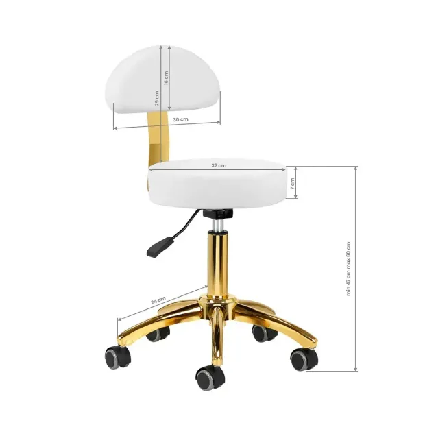 Tavolo Nail Professionale Oro con Aspiratore | NEW DESIGN