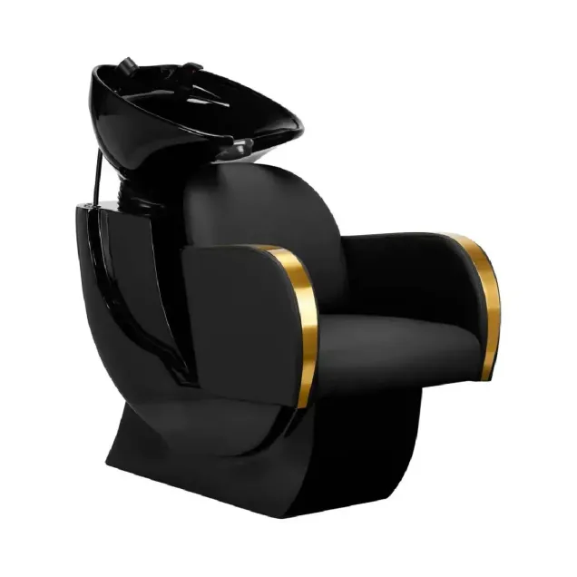 Lavaggi Parrucchiere Nero e Oro Design Gold | -40% SCONTO