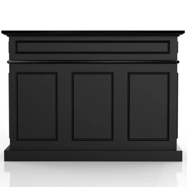 bancone reception nero