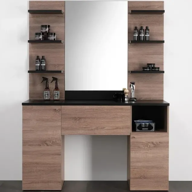 Postazione Barbiere in Legno