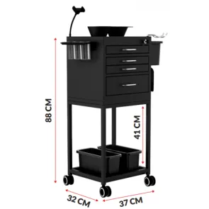 Carrello per Parrucchieri Professionale 2