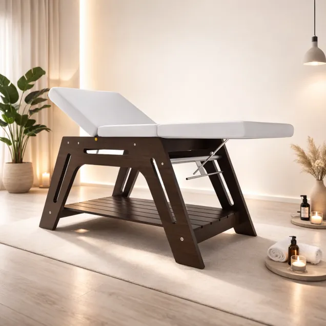 Lettino Estetico in Legno