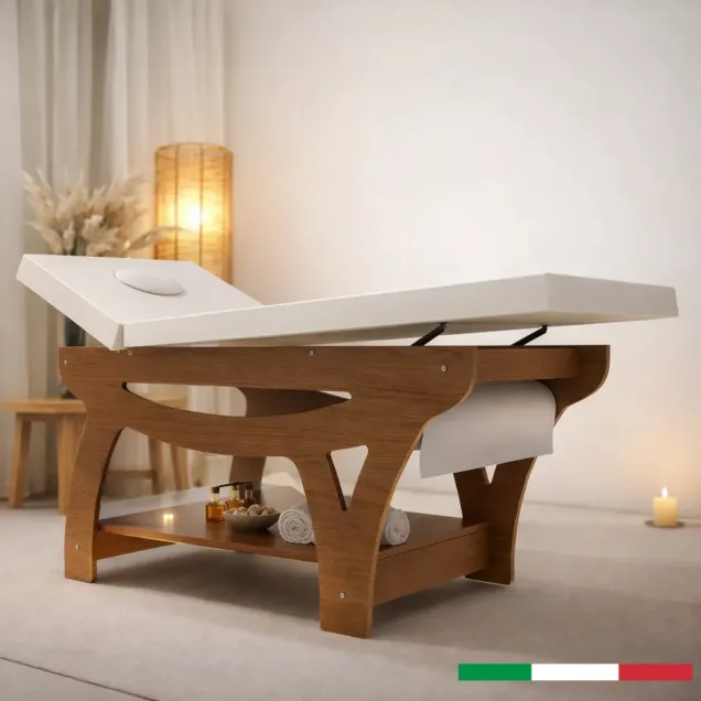Lettino in Legno Cabina