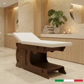 Lettino Estetico in Legno