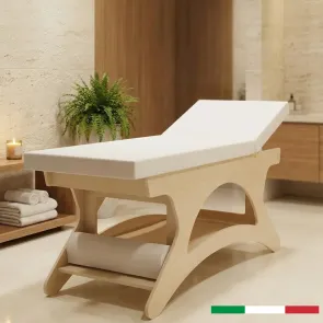 Lettino Estetica in Legno