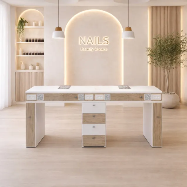 Tavolo Nail Doppia Postazione