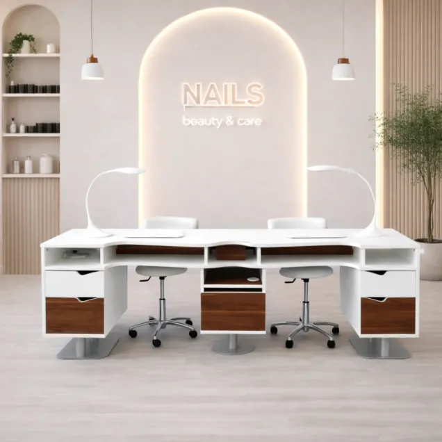 Tavolo Manicure Doppia Postazione