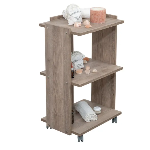 Carrello estetista in legno