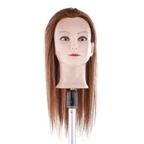 Testina per Parrucchieri con Capelli Veri