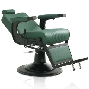 Poltrona Barber Professionale Verde 2